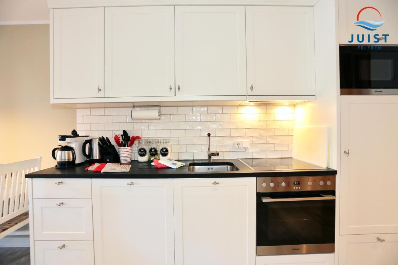Haus Achterhus 213 - Wohnung 13 "Rote Krabbe" Juist Buitenkant foto