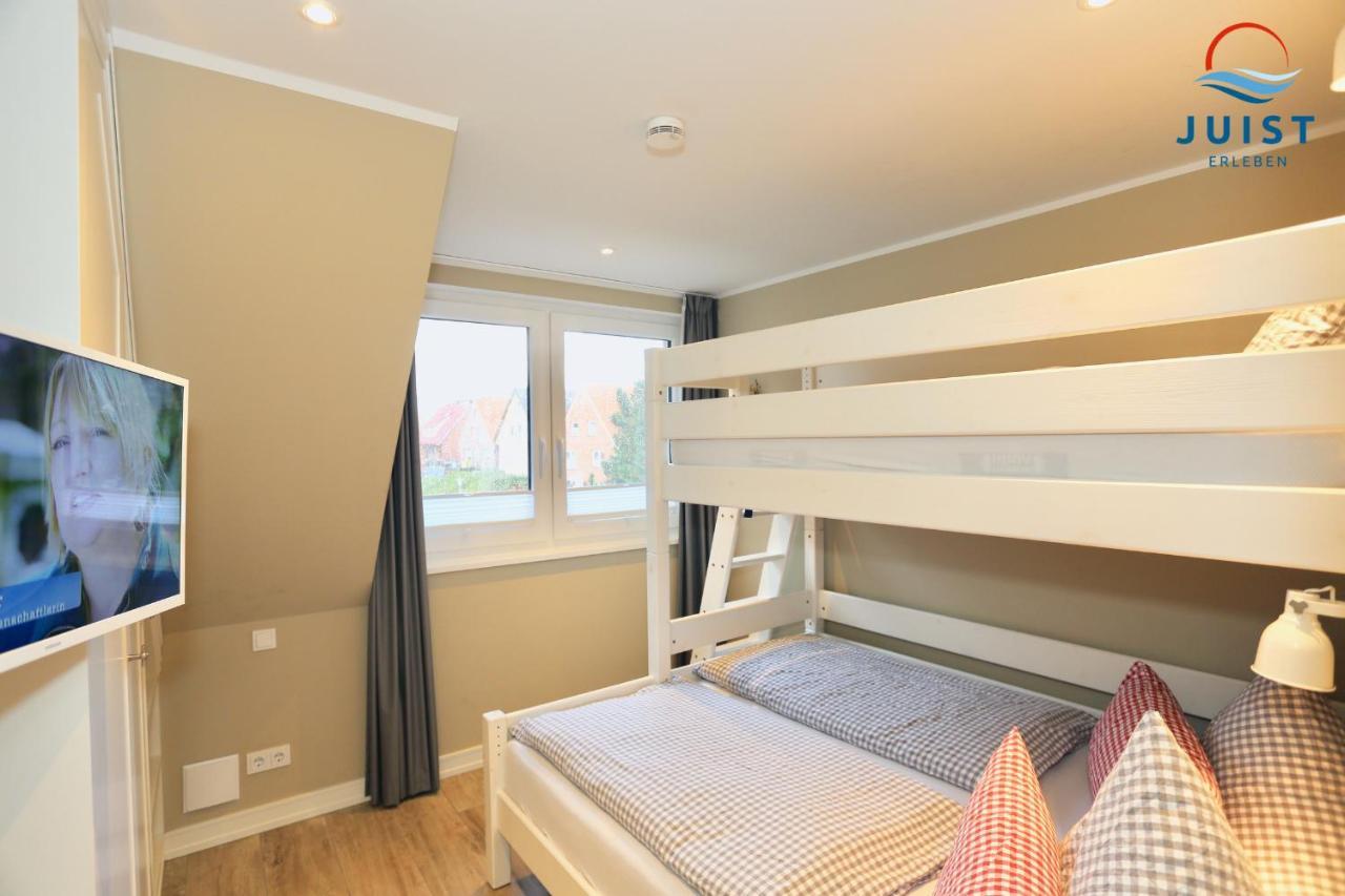 Haus Achterhus 213 - Wohnung 13 "Rote Krabbe" Juist Buitenkant foto
