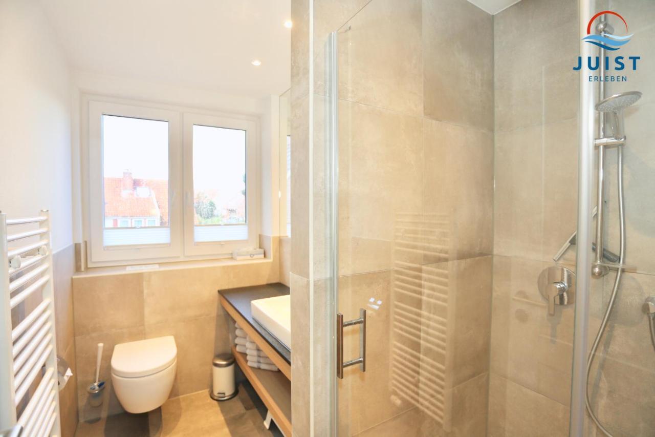 Haus Achterhus 213 - Wohnung 13 "Rote Krabbe" Juist Buitenkant foto